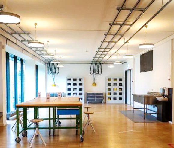 Werkraum der Pablo Neruda Bibliothek