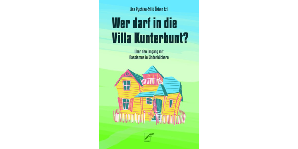 Buchcover mit einer Illustration von der Villa Kunterbunt