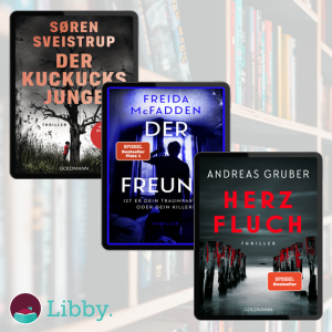 Cover der Bücher Der Kuckucksjunge, Der Freund und Herzfluchen