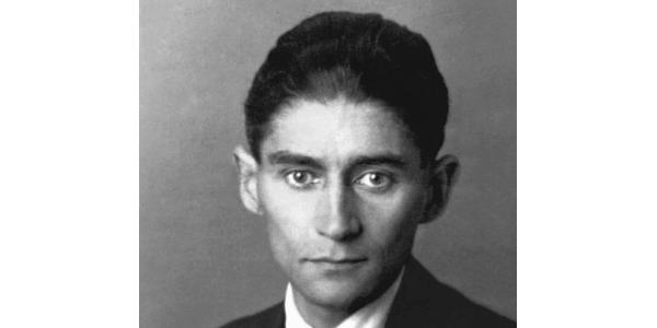 Fotoaufnahme von Franz Kafka