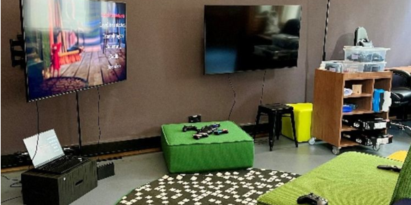 Foto von der Gaming Lounge in Mitte