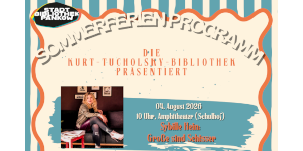 Ausschnitt eines Programmflyers der Kurt-Tucholsky-Bibliothek in Pankow.