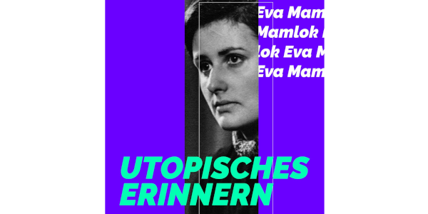 Plakat mit Bild von Eva Mamlock