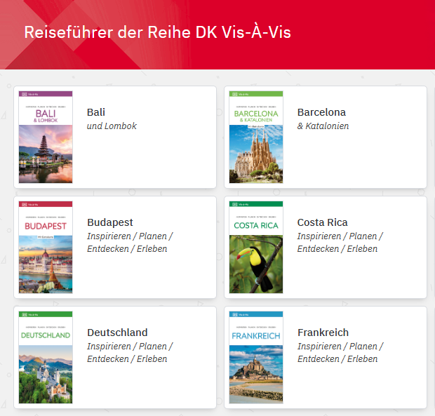Screenshot von den Vis-a-vis-Reiseführern des DK Verlags